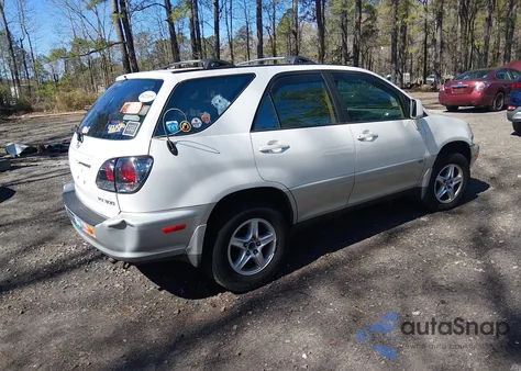 2001 Lexus Rx 300 from USA, damaged, VIN JTJGF10UX10107593